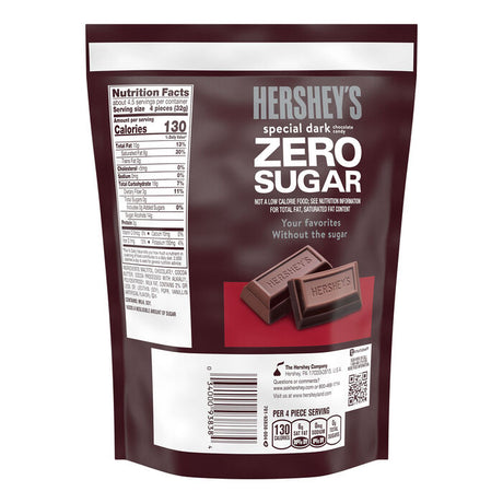 Chocolates Zero Azúcar Special Dark Hershey's 144 g
