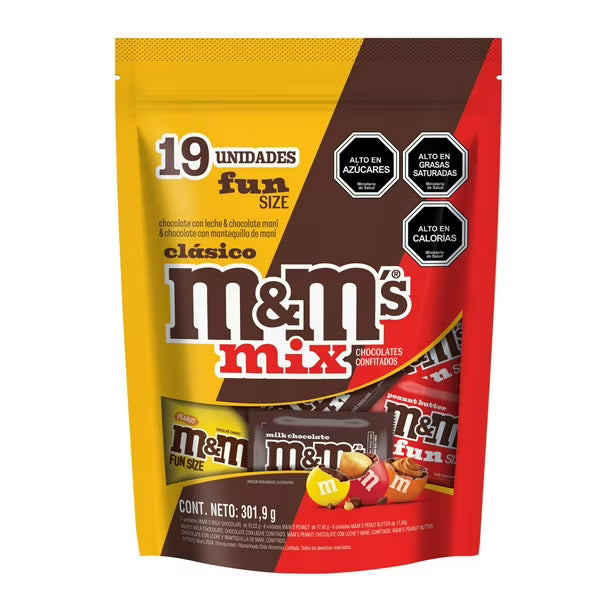 Chocolate Variedades M&M's 301 g