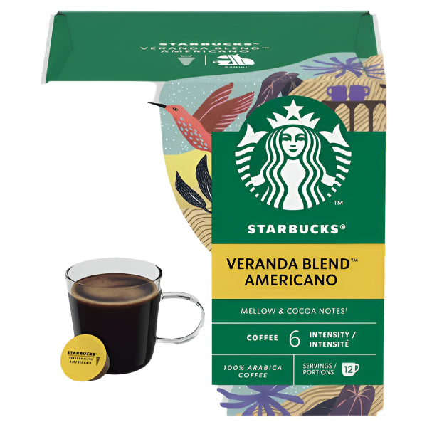 Cápsulas Starbucks Blonde Americano Dolce Gusto 12 un