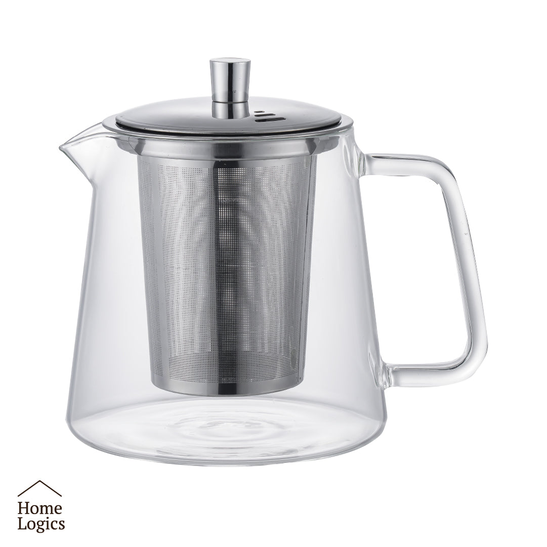 Tetera Vidrio con Infusor 1,2 L Home Logics 1 un