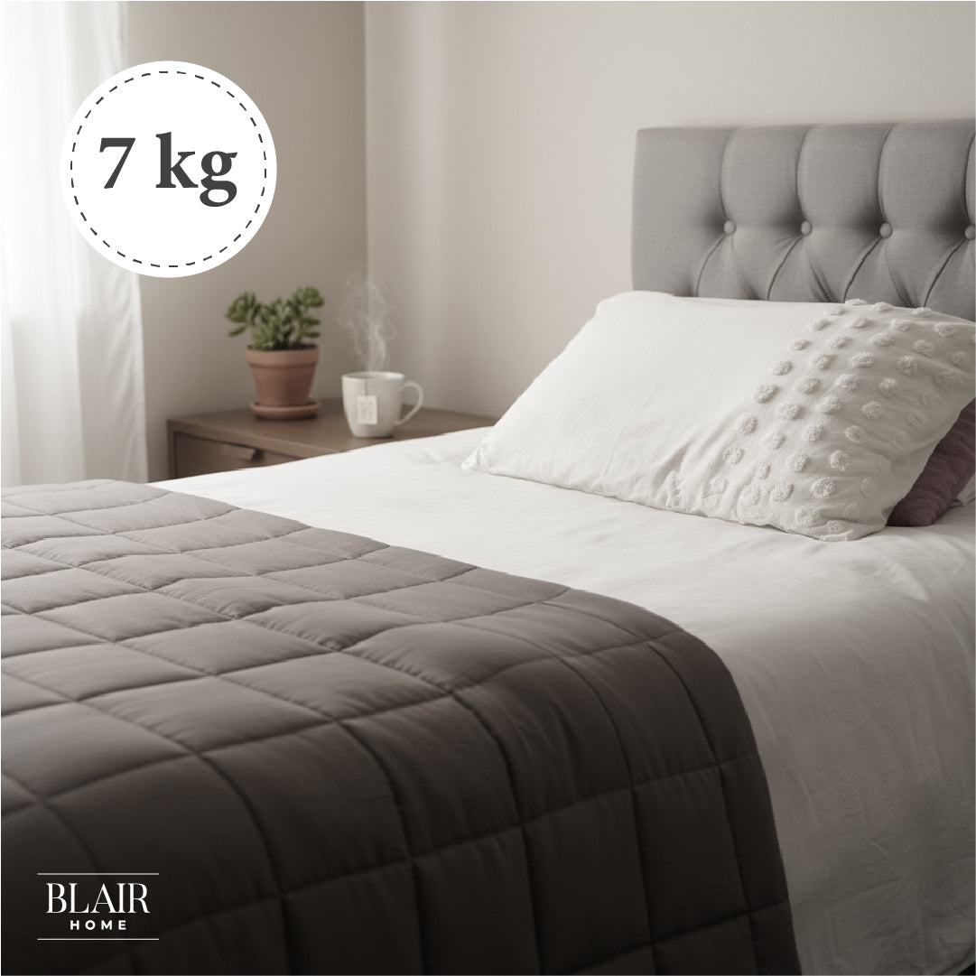 Manta Pesada Gray 150X200 cm 7 kg Blair Home 1 un