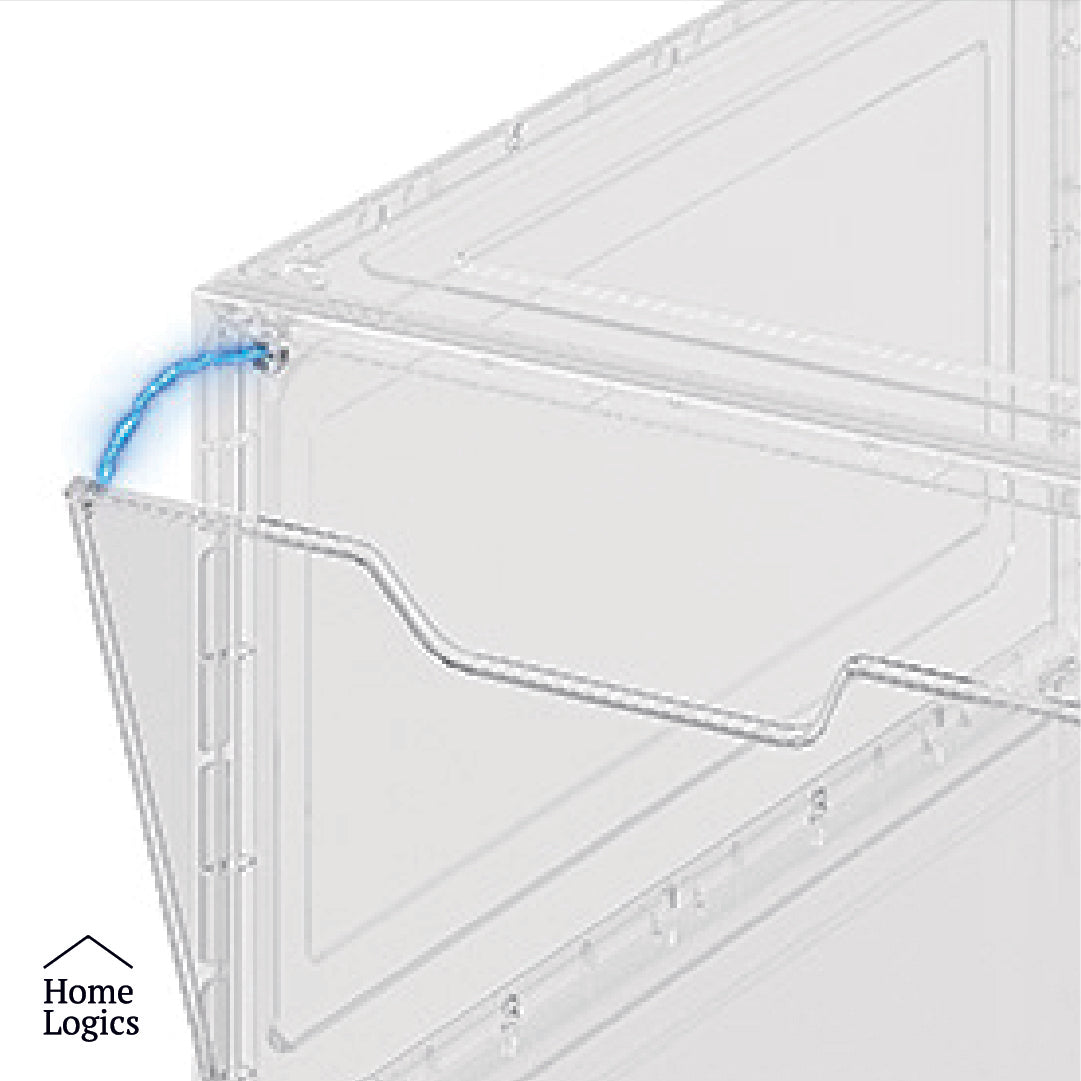 Set 2 Cajas Organizadoras Zapatillas Premium Home Logics 1 un