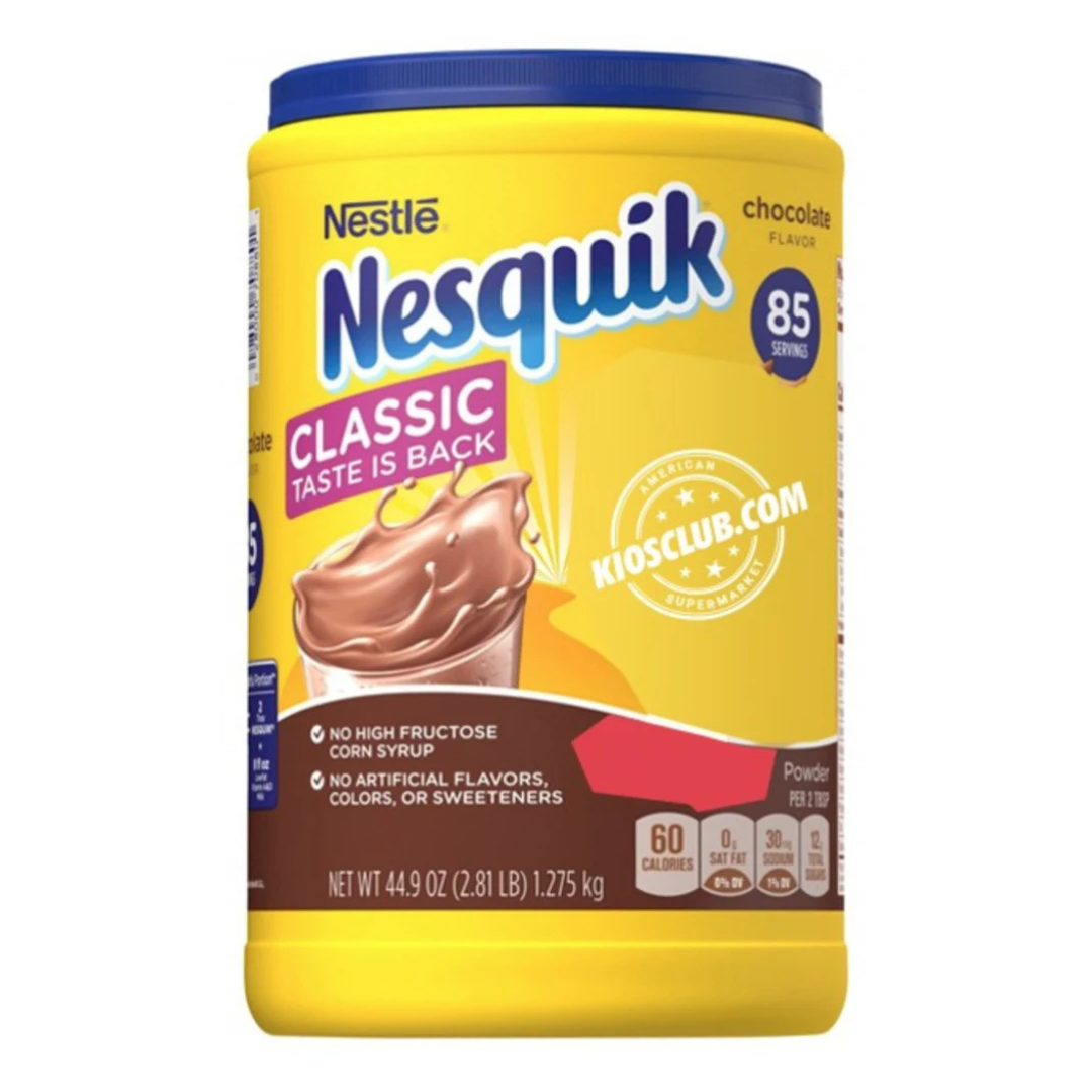 Saborizante para Leche de Chocolate Nesquik Nestle 1.275 kg