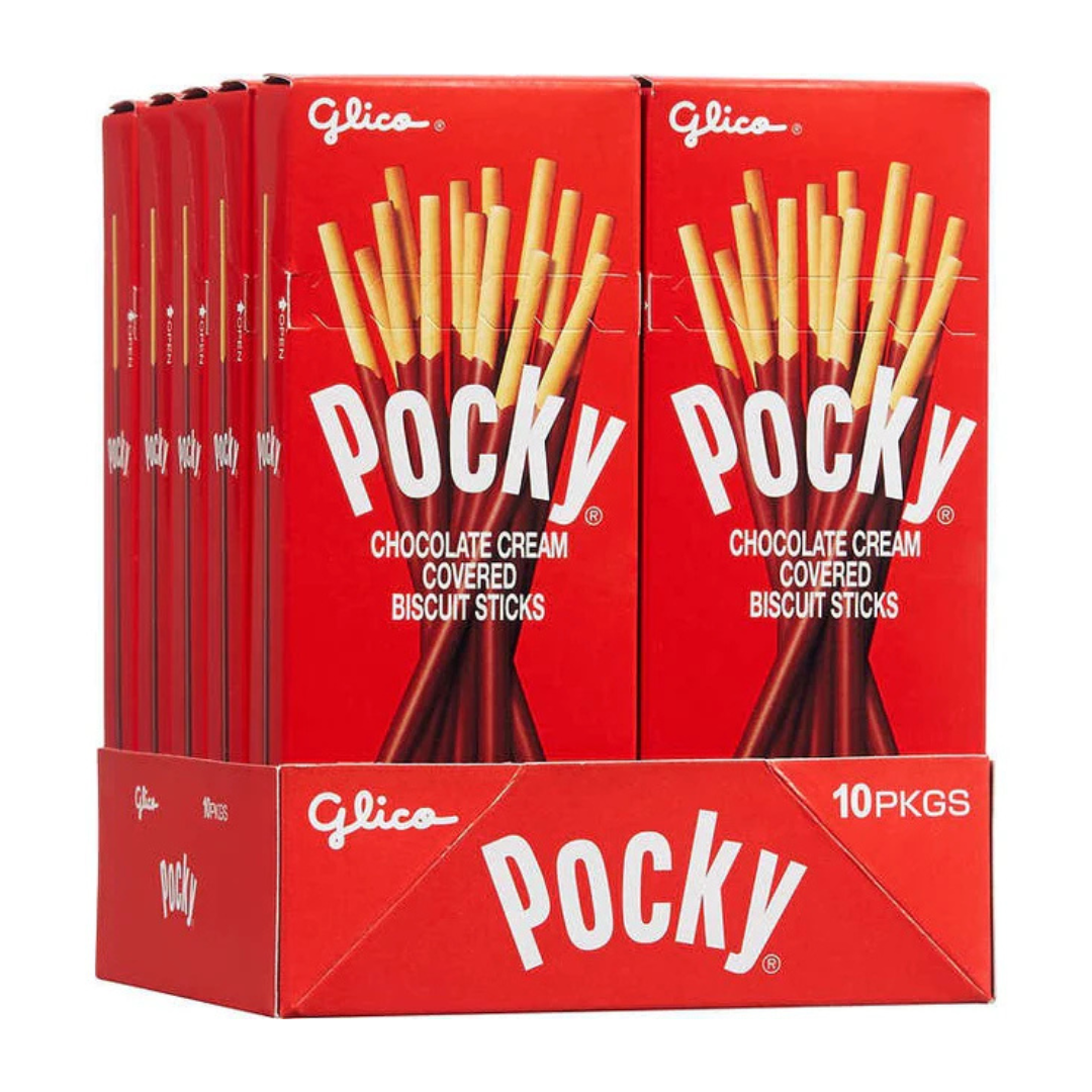 Palitos Bañados en Chocolate Pocky Glico 10 un x 40 g