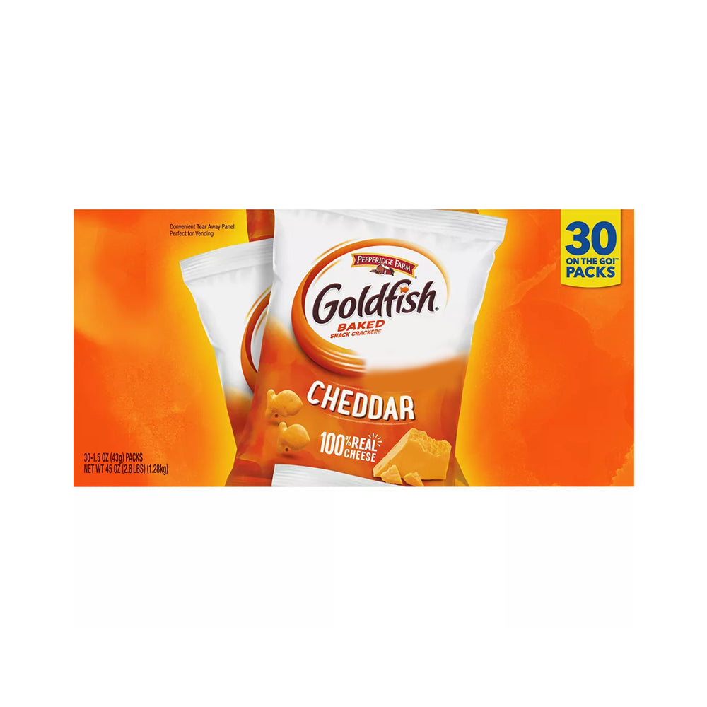 Galletas Goldfish Cheddar Pepperidge Farm 30 un x 43 g