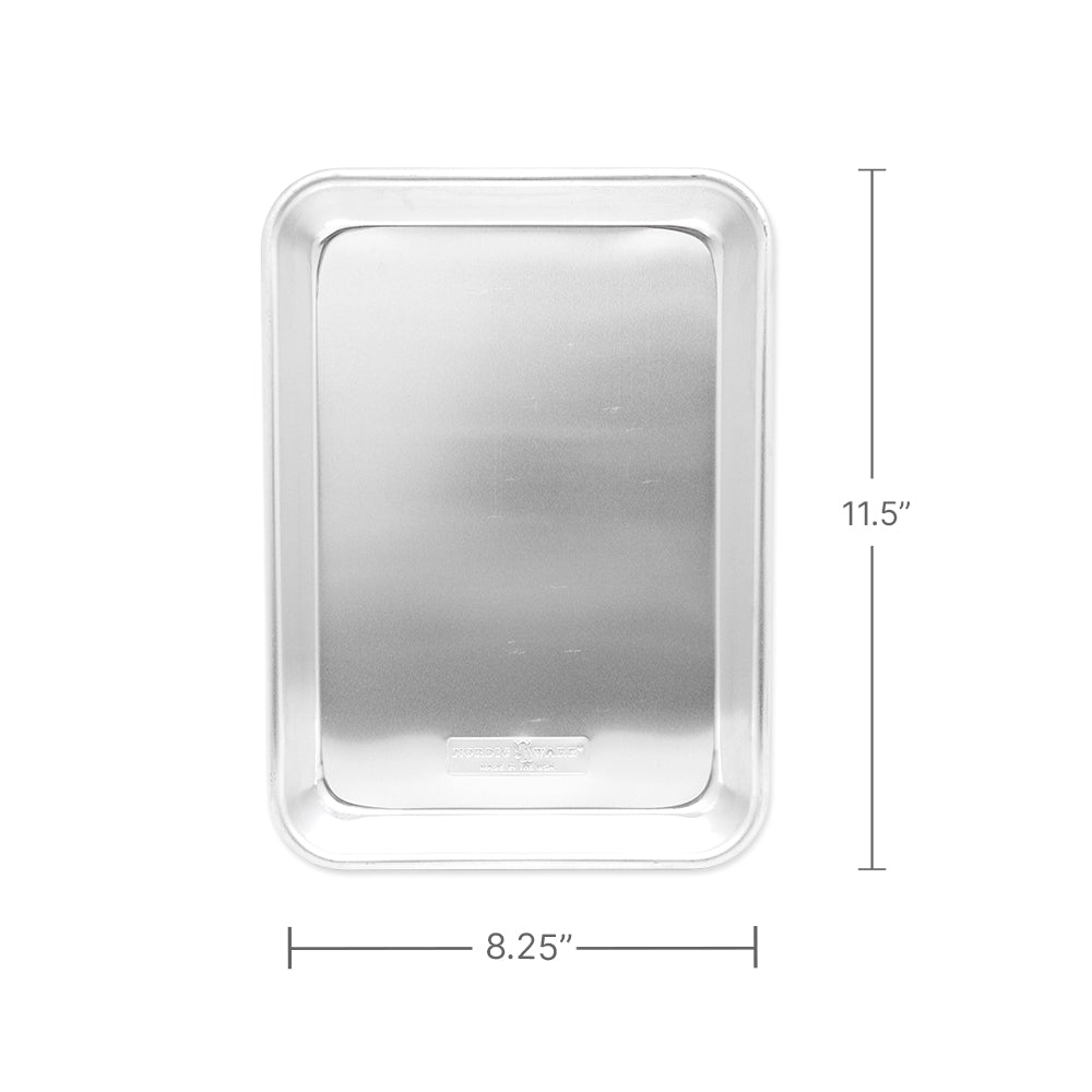 Set 4 Bandejas Aluminio Prep-Bake-Serve 29 x 21 cm Nordicware 1 un