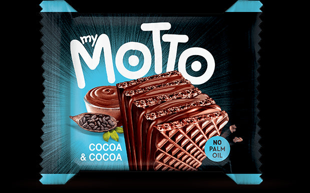 Obleas Cocoa y Cocoa My Motto 10 un x 30 g
