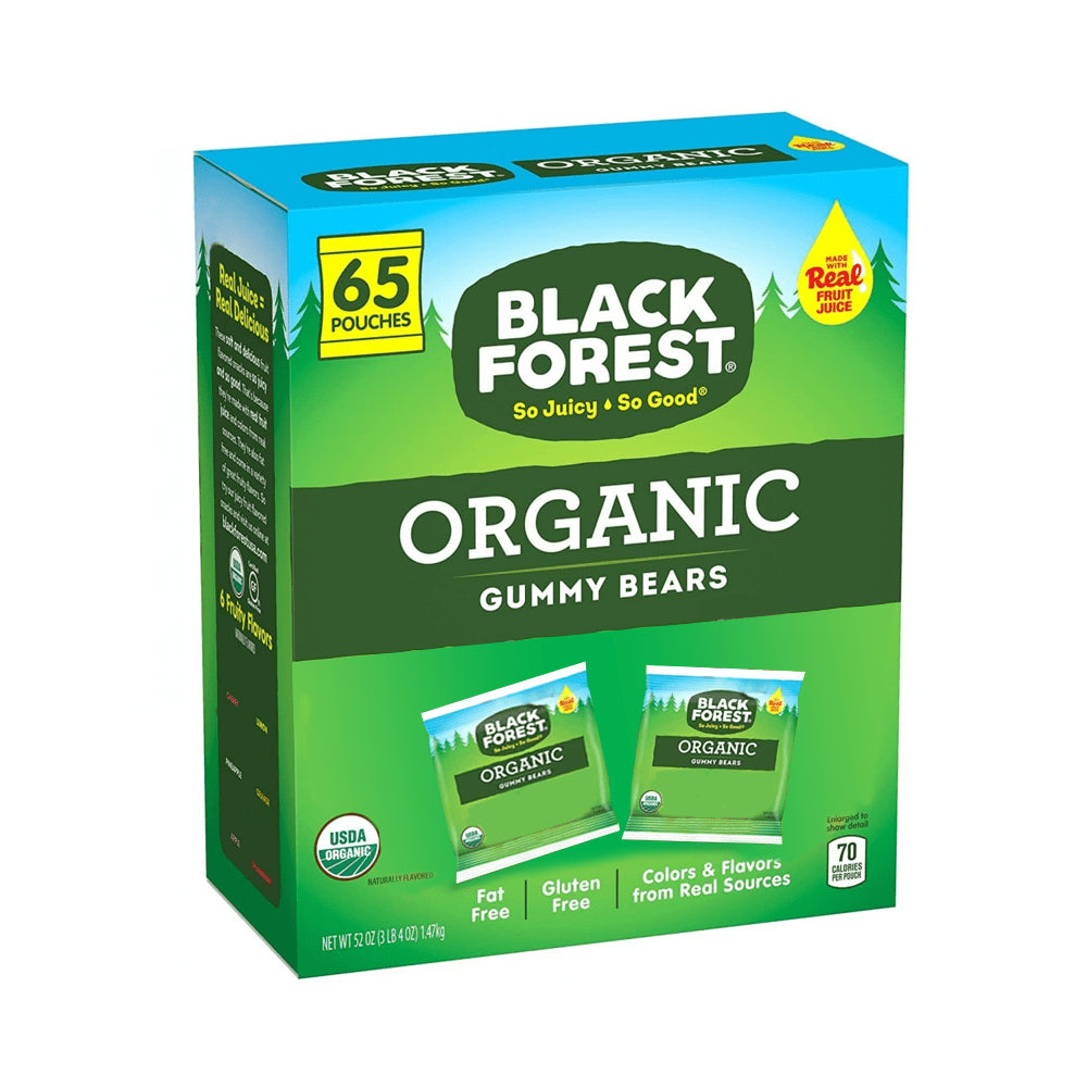 Gomitas Ositos Ingredientes Naturales Caja Black Forest 65 un x 22 g