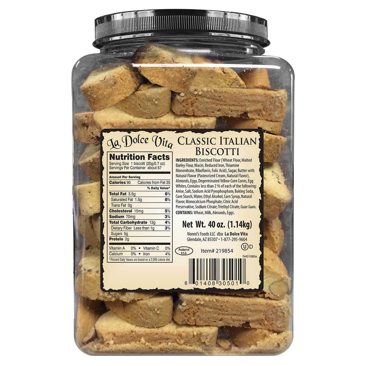 Biscotti Italiano Clásico La Dolce Vita 1,14 kg