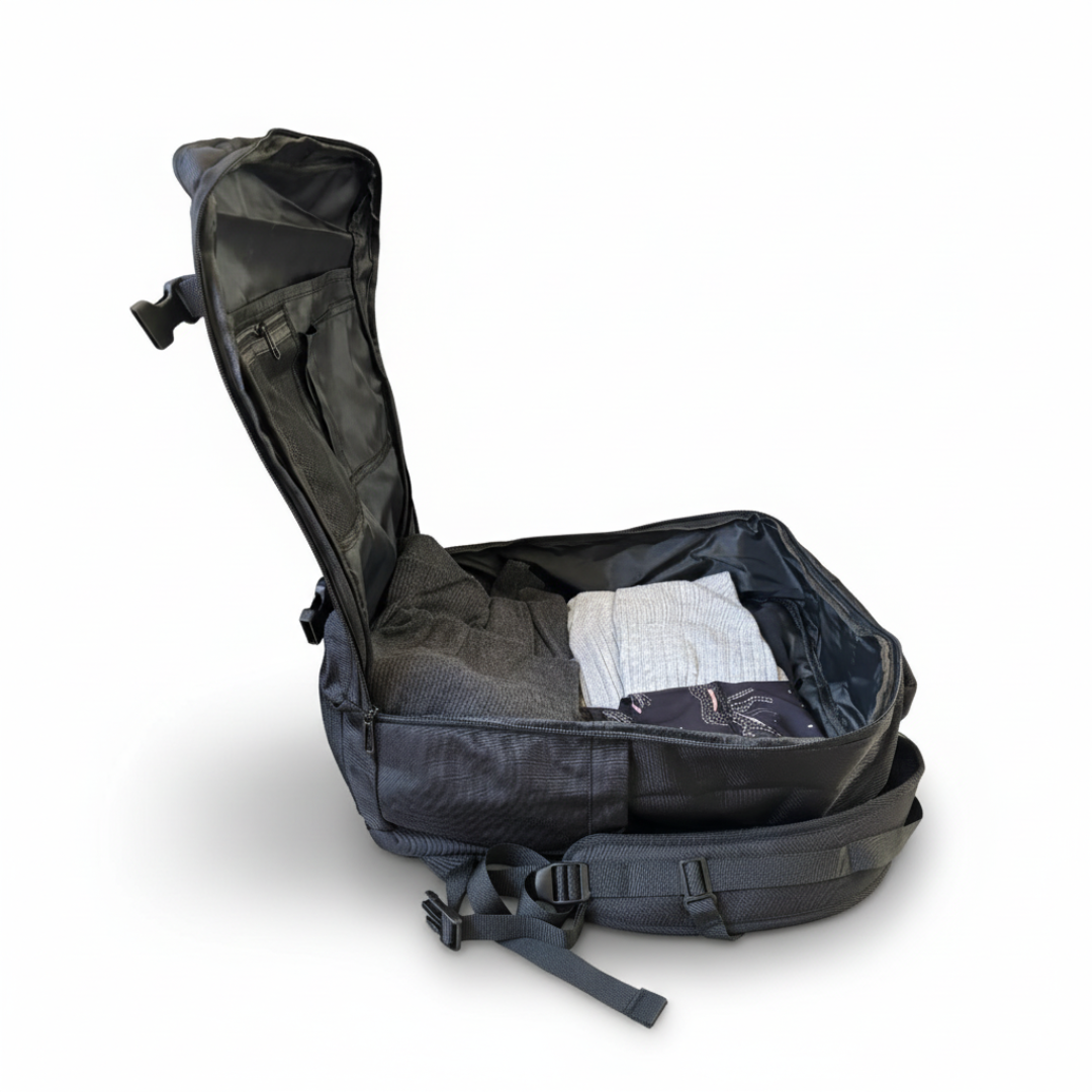 Mochila Viaje Nomad Black Dourmont 1 un