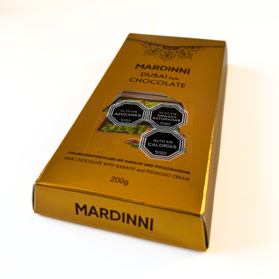 Barra Chocolate Dubai Mardinni 200 g