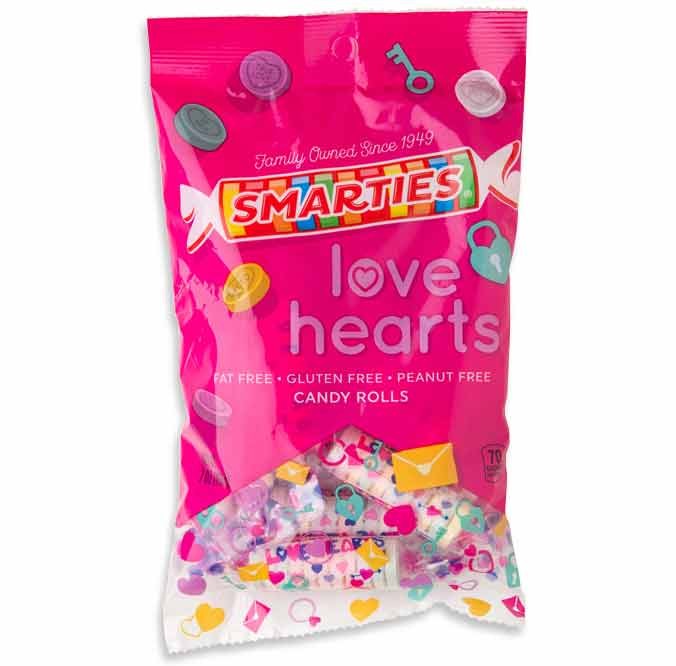 Caramelos Love Hearts Smarties 12 x 198 g