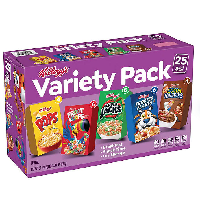 Cereales Variedades 25 un Kellogg's 764 g