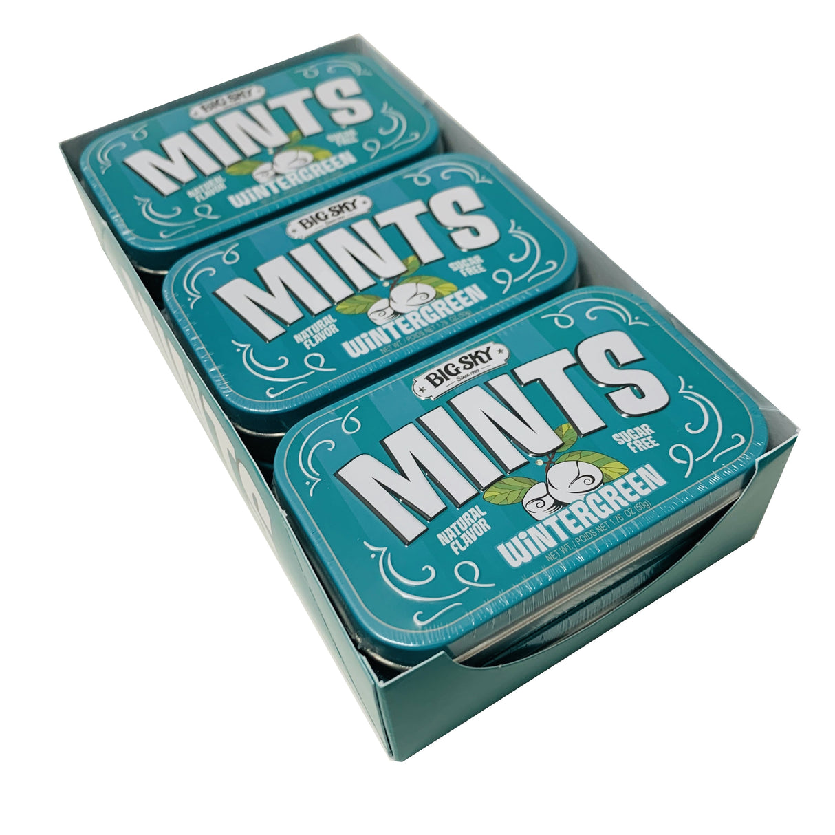 Mentas Wintergreen Big Sky 6 un x 50 g