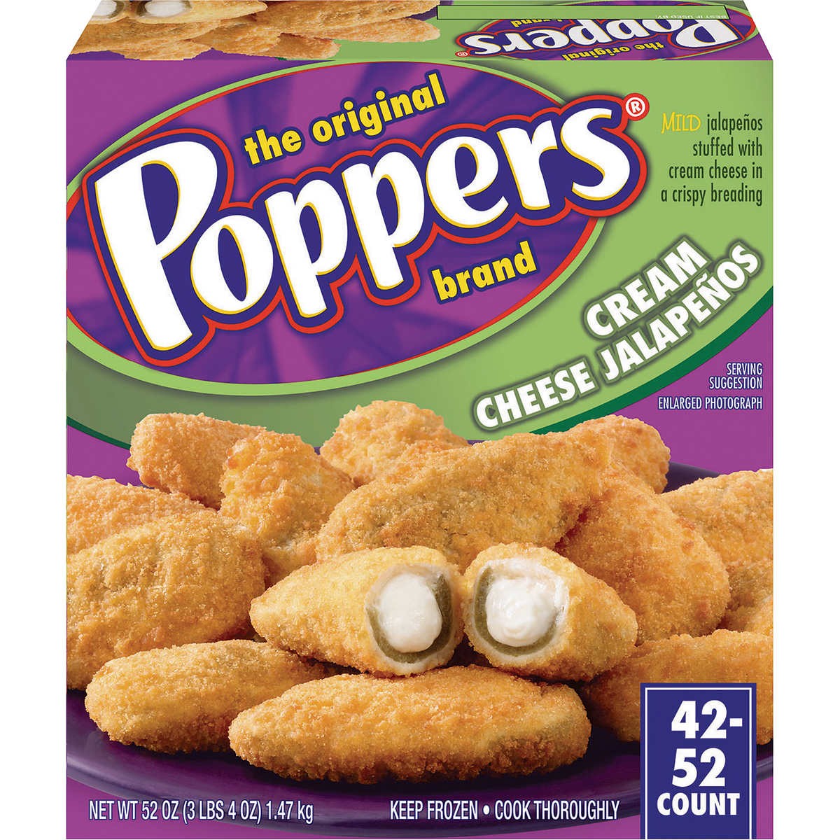 Palitos Queso Crema Jalapeño Poppers