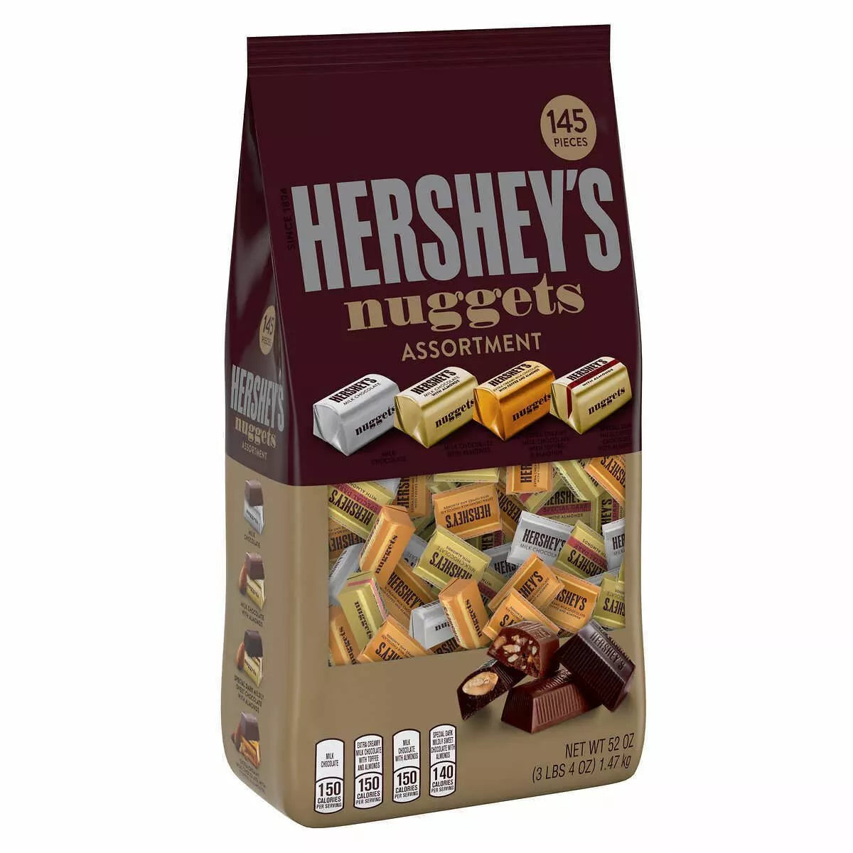 Chocolates Nuggets 145 un Hershey's 1.47 kg