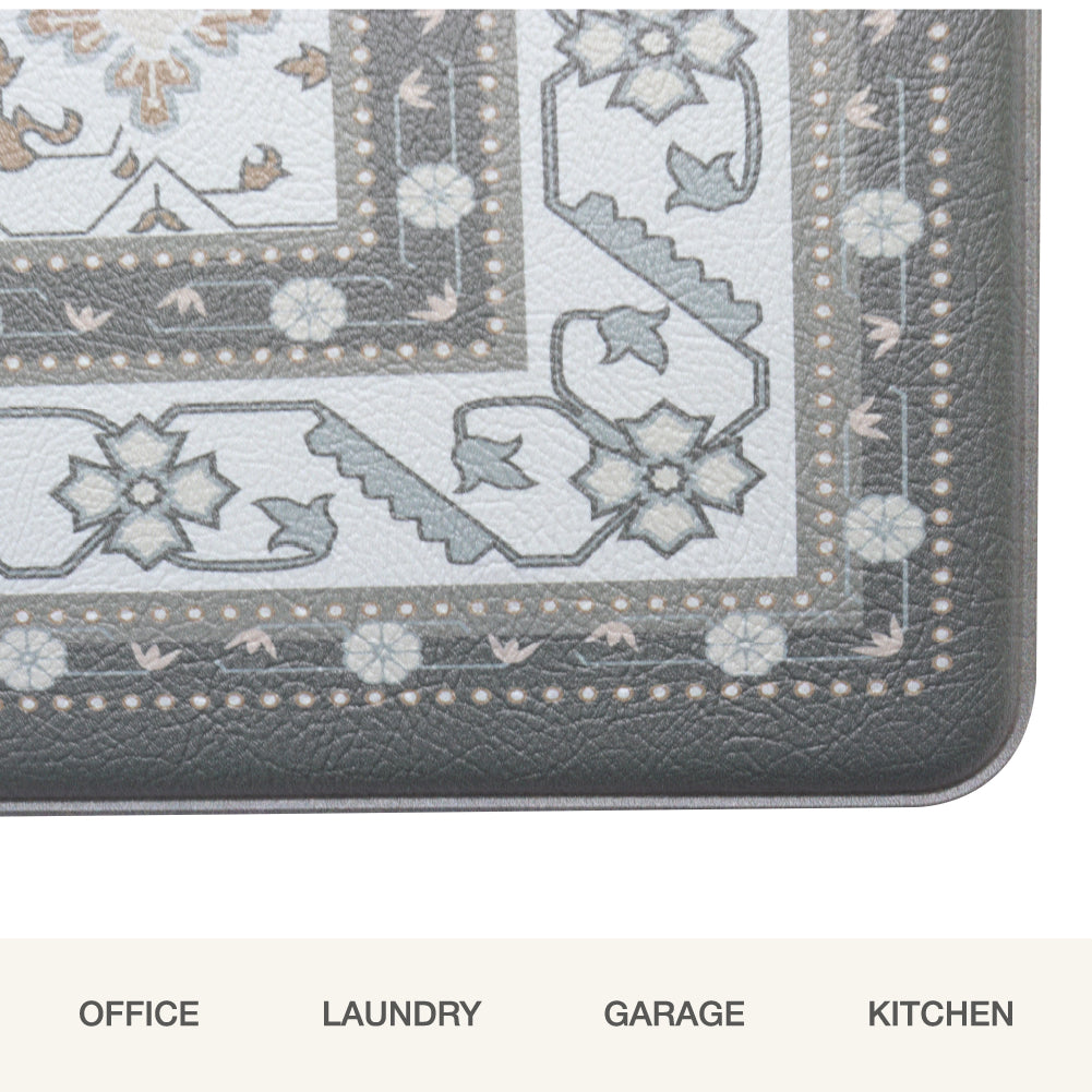 Set de 2 Alfombras Anti Fatiga Café 12 mm Home Logics 1 un