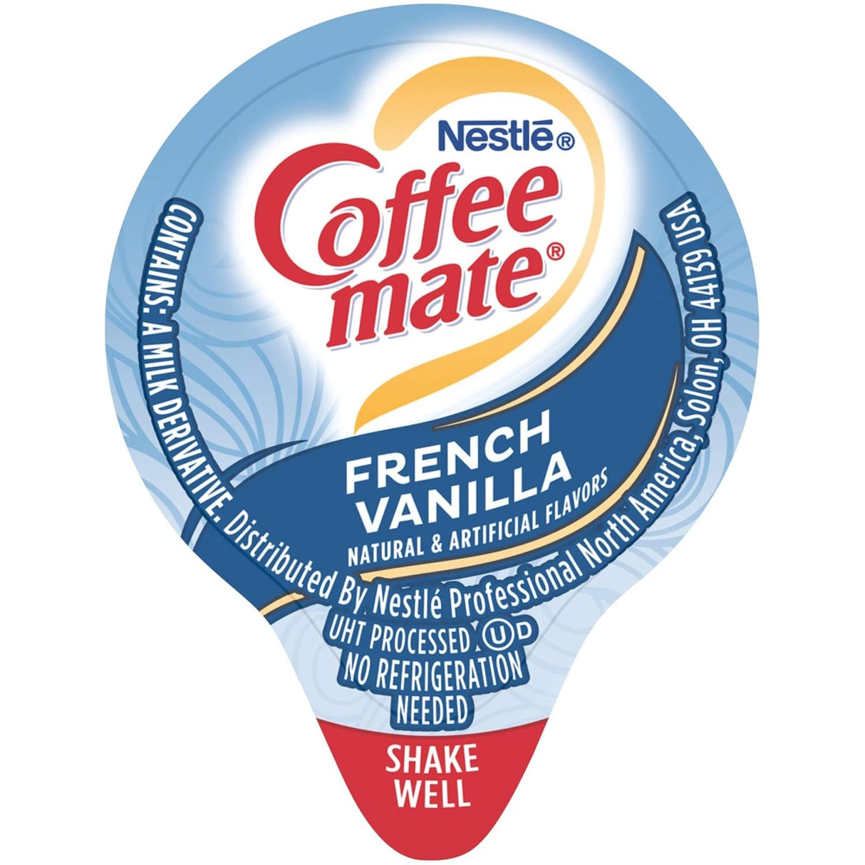 Crema para Café Individual Vainilla Francesa Coffee-Mate Nestle 50 un x 11 ml