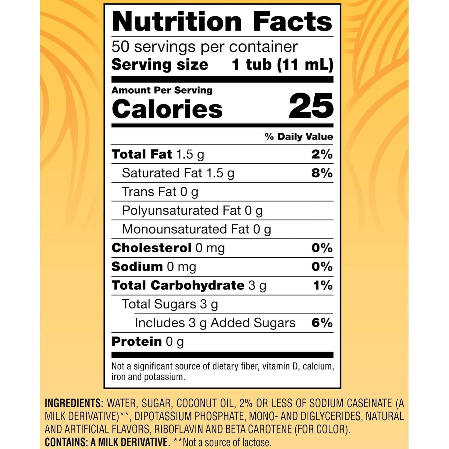 Crema para Café Individual Avellana Coffee-Mate Nestle 50 un x 11 ml