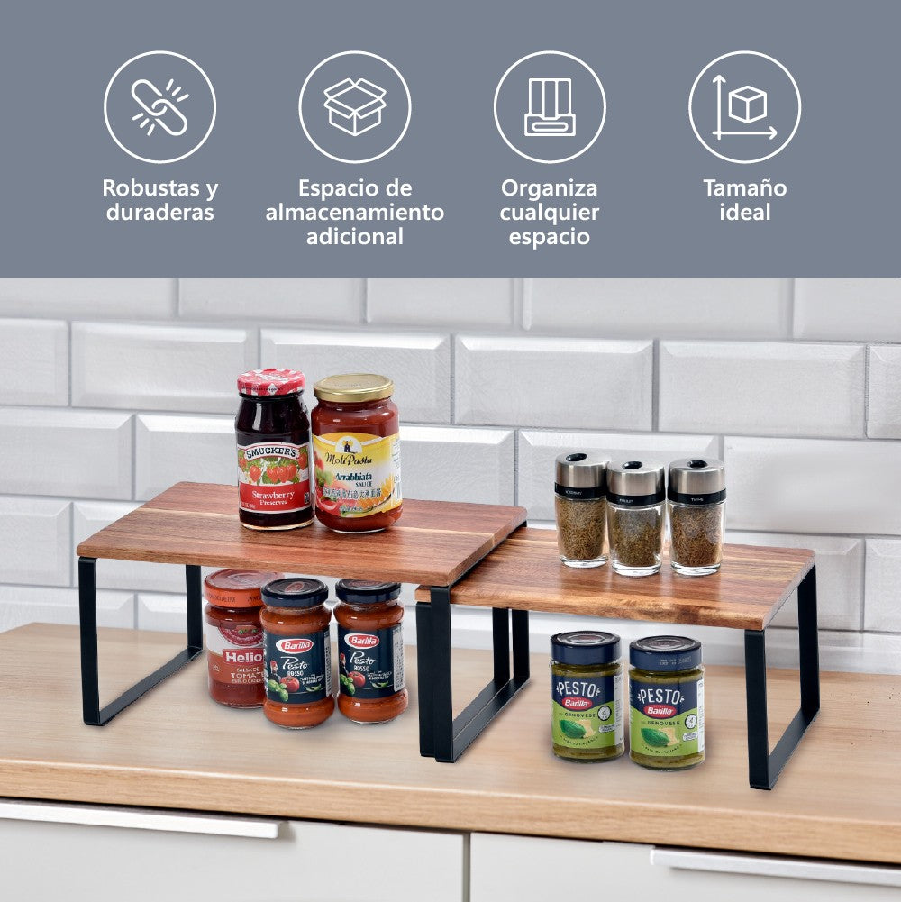 Estantes Organizadores 2 Repisas Home Logics 2 un