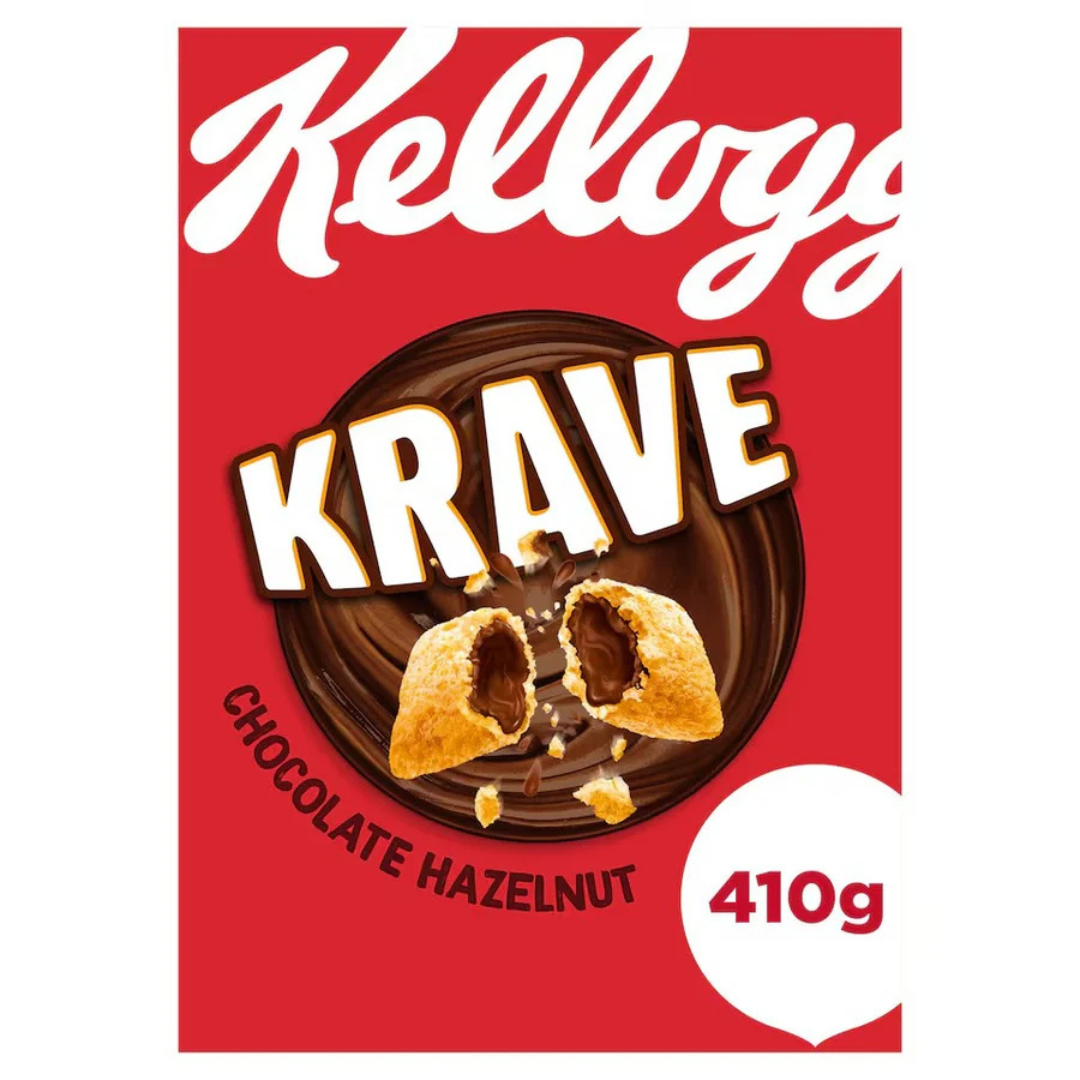 Cereal Krave Chocolate Avellana Kellogg's 410 g