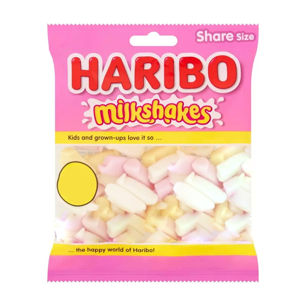 Gomitas Milkshakes Haribo 12 x 154 g