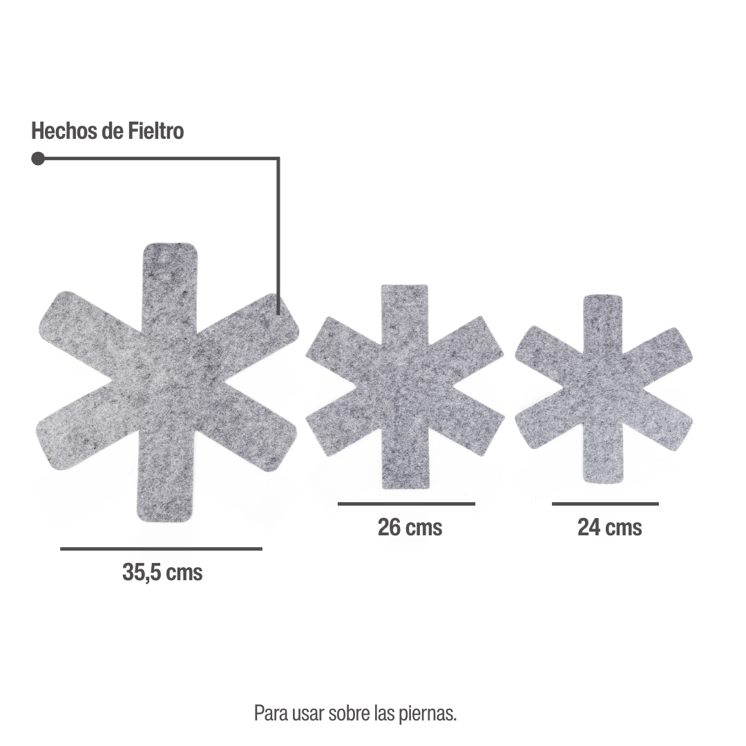 Set 3 Protectores Ollas Sartenes Home Logics 1 un