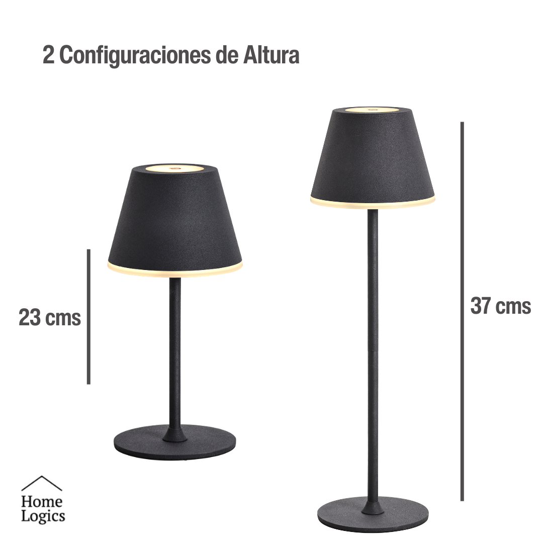 Lampara de Mesa LED Táctil Inalambrica Recargable Home Logics 1 un