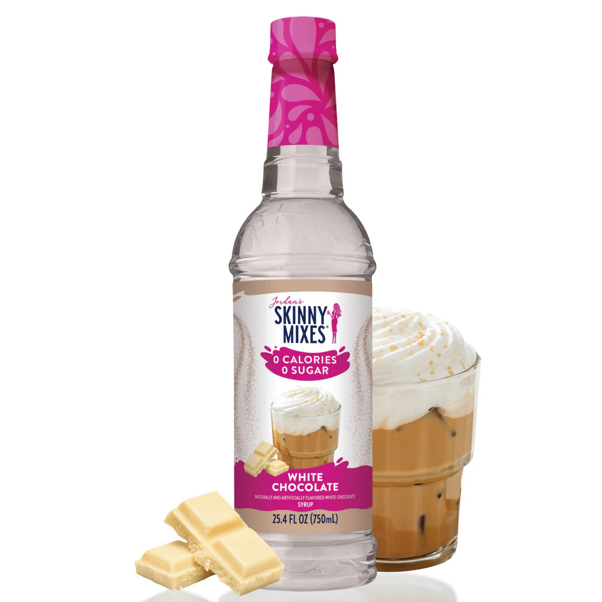 Syrup White Chocolate sin Azúcar Skinny Mixes 750 ml