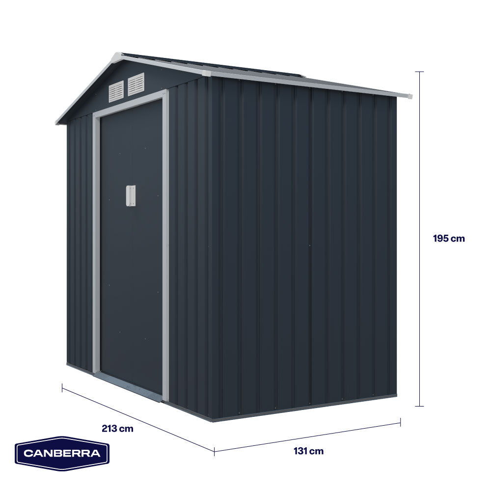 Bodega Jardín Exteriores Gray A 213 X 131 X 195 Cm Canberra 1 Un