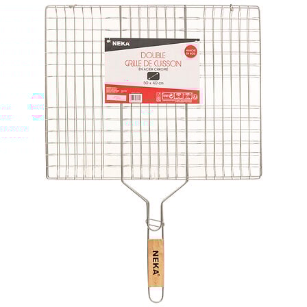 Rejilla Doble Parrilla Cromo Neka 1 un