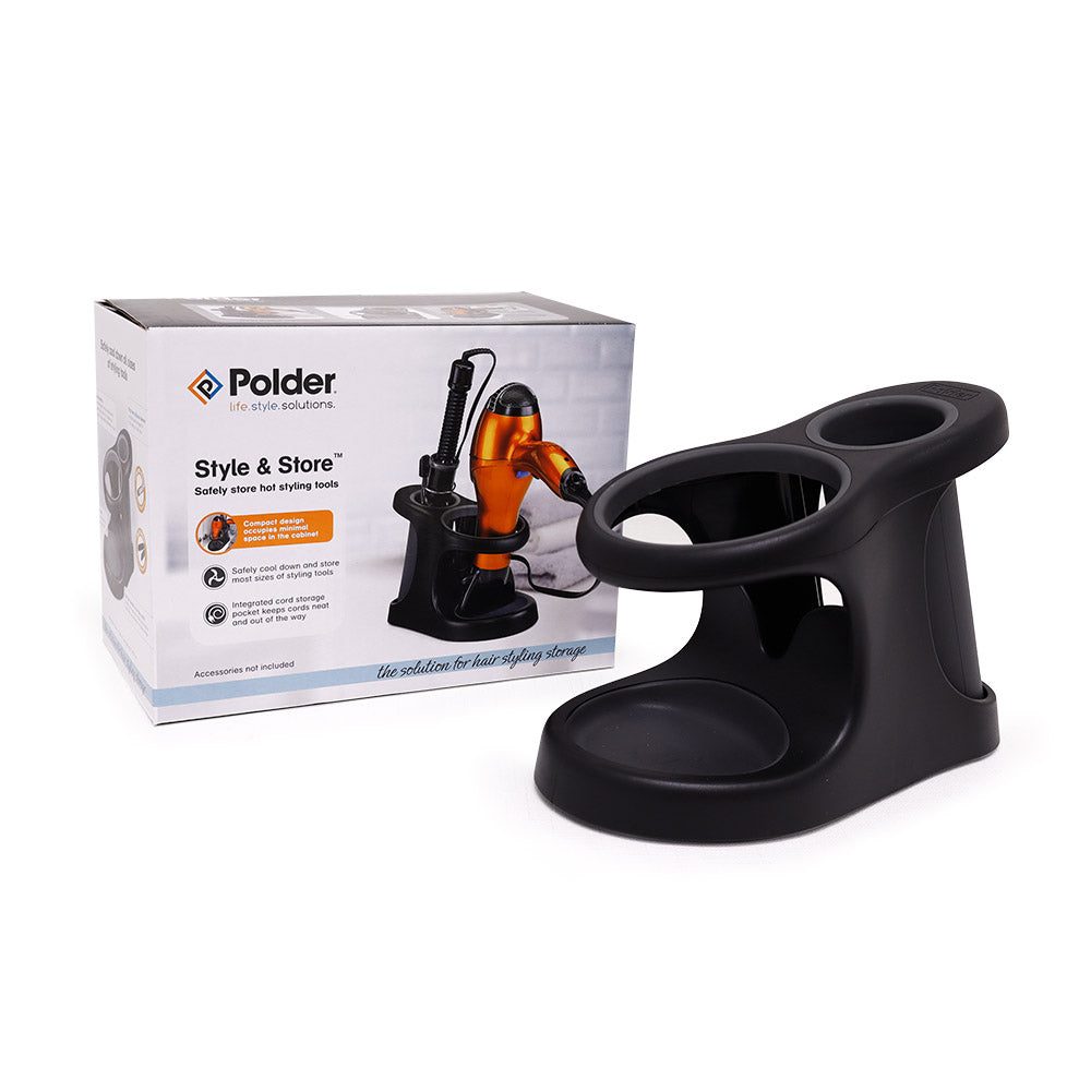 Base Hair Style Station Black Polder 1 un