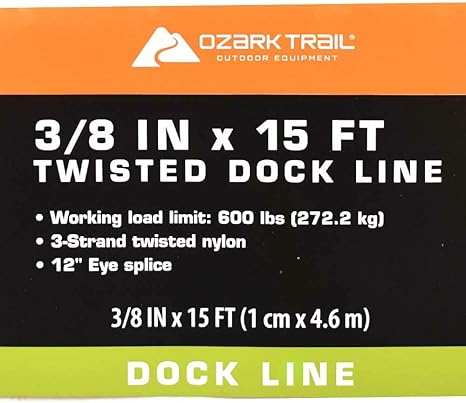 Cuerda Dock Line 4.5 m Ozark Trail 1 un