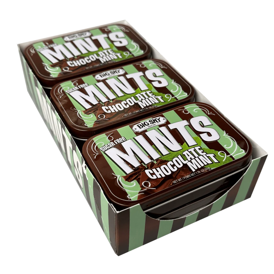 Mentas Chocolate Big Sky 6 un x 50 g