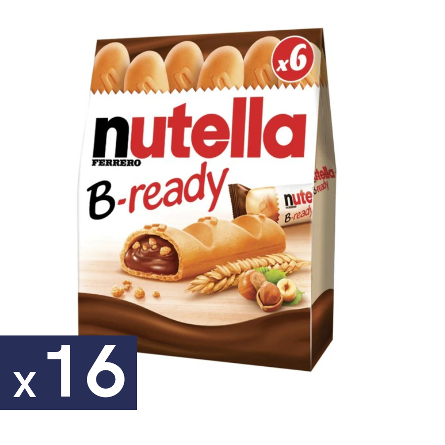 Obleas B-Ready Nutella 16 x 132 g