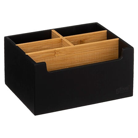 Organizador 5 Divisiones Natureo Black  5five 1 un