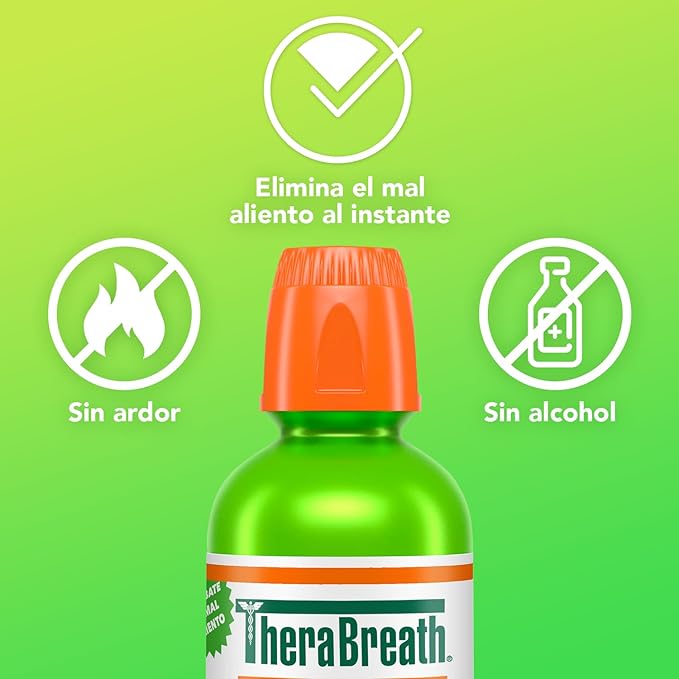 Enjuague Bucal Mild Mint Therabreath 473 ml