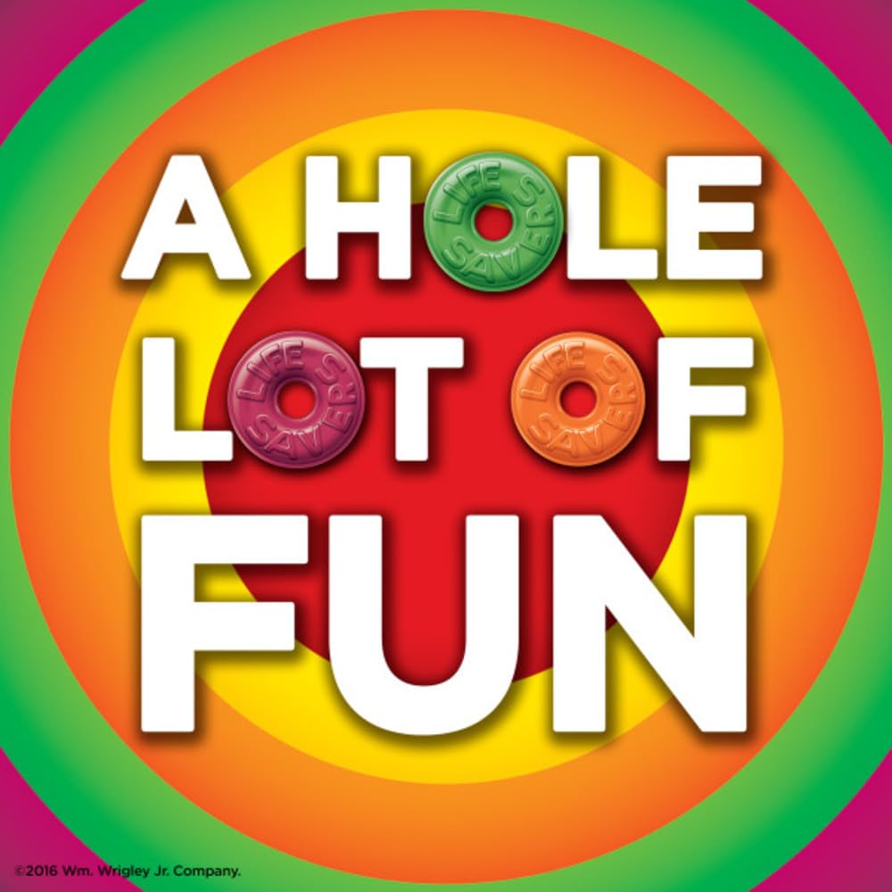 Caramelos Duros Frutas Lifesavers 177 g