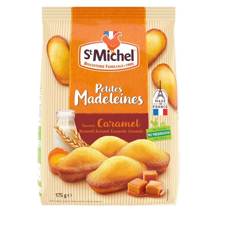 Galletas Petites Madeleines Caramelo St Michel 175 g