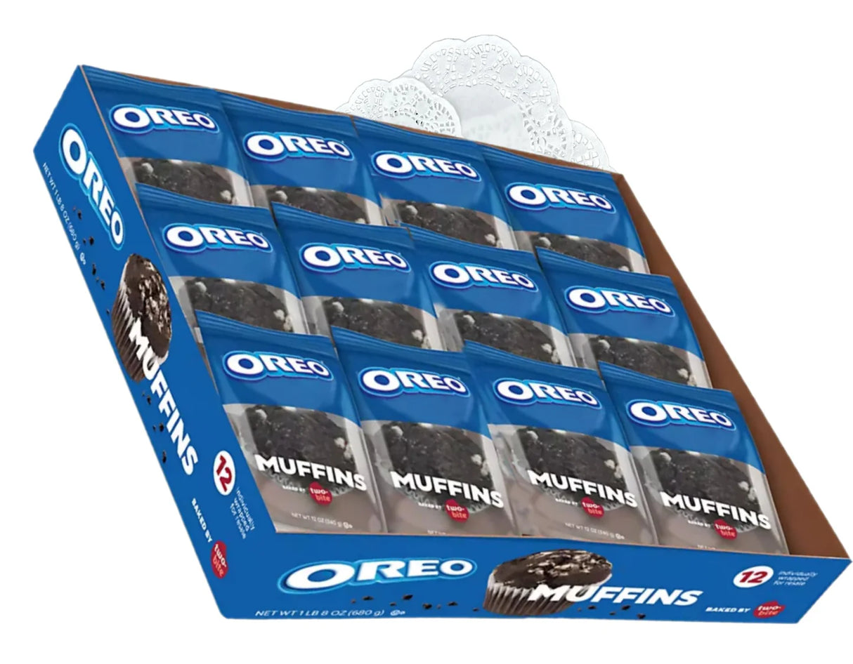 Muffins Two Bite Oreo 12 x 57 g