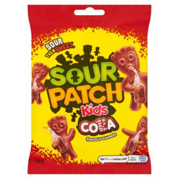 Gomitas Cola Sour Patch Kids 130 g