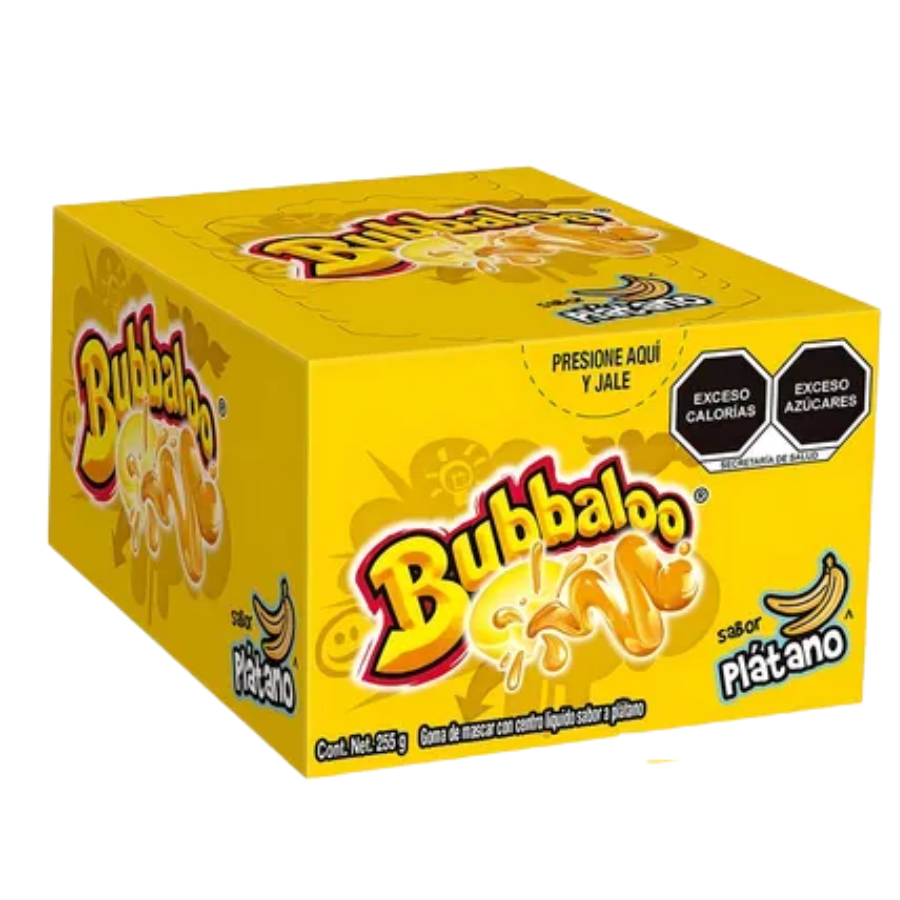 Chicles Plátano Bubbaloo 47 un x 5 g