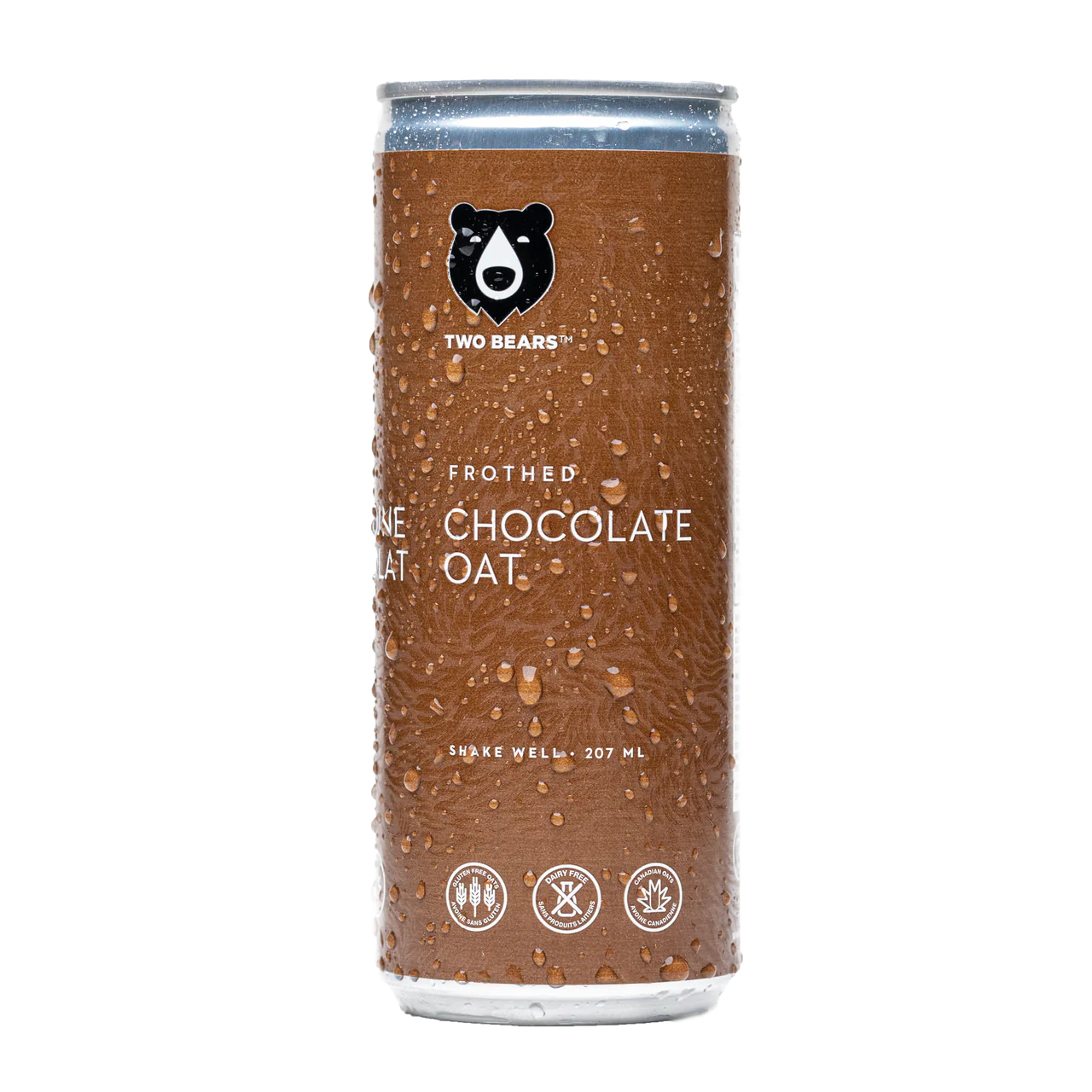 Leche Chocolate Frothed Oat Two Bears 6 x 207 ml