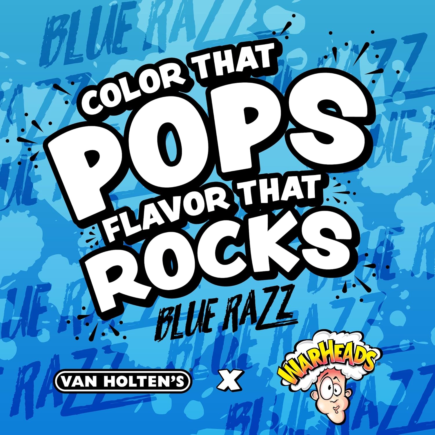 Pepinillos Azul Warhead Van Holten's 12 x 140 g