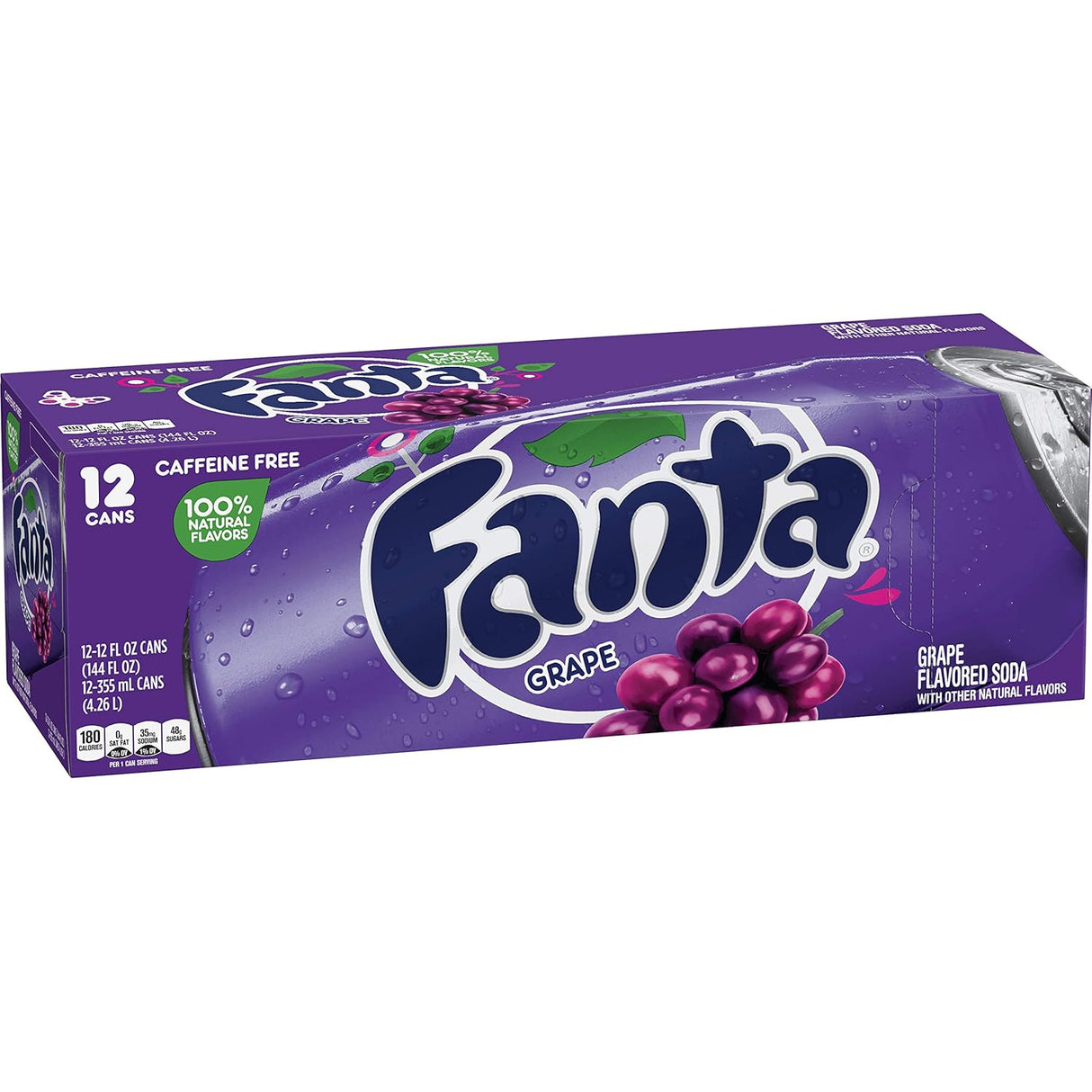 Bebidas Uva Lata Fanta 12 x 355 ml