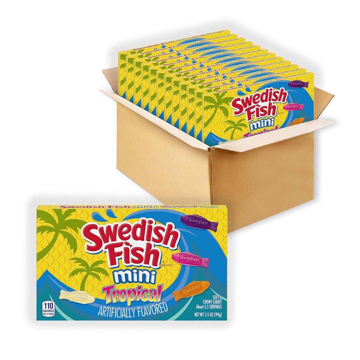 Gomitas Tropical Theater Swedish Fish 12 x 99 g
