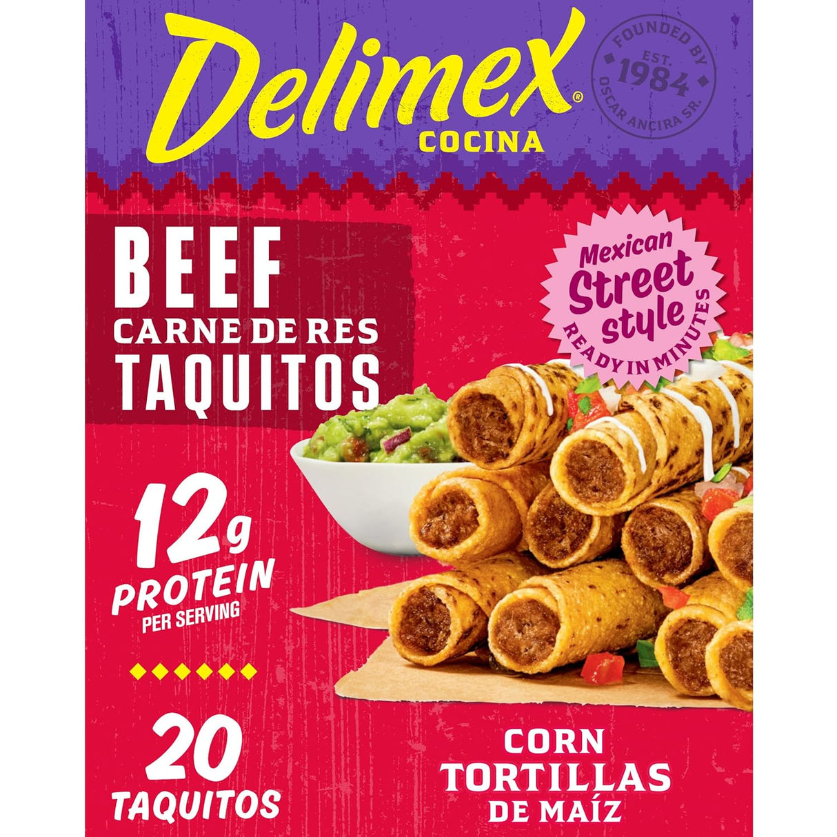 Taquitos Carne Delimex 566 g