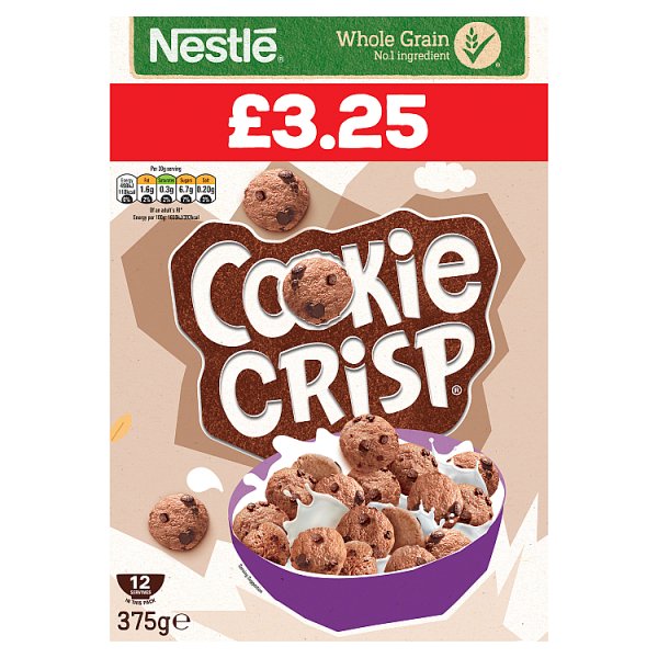 Cereal Cookie Crisp Nestle 6 x 375 g