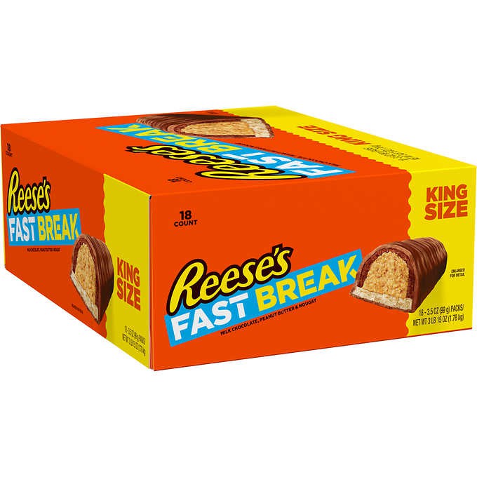 Chocolate Fast Break King Size Caja Reese's 18 un x 99 g
