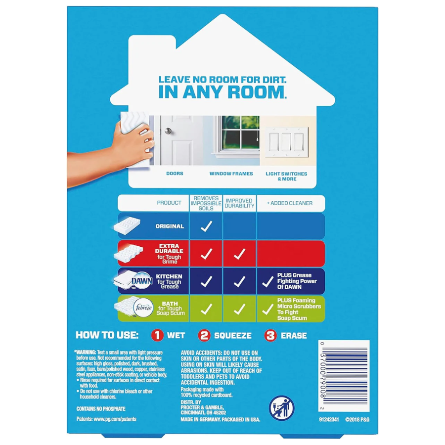 Esponjas Magic Eraser Mr. Clean 3 un